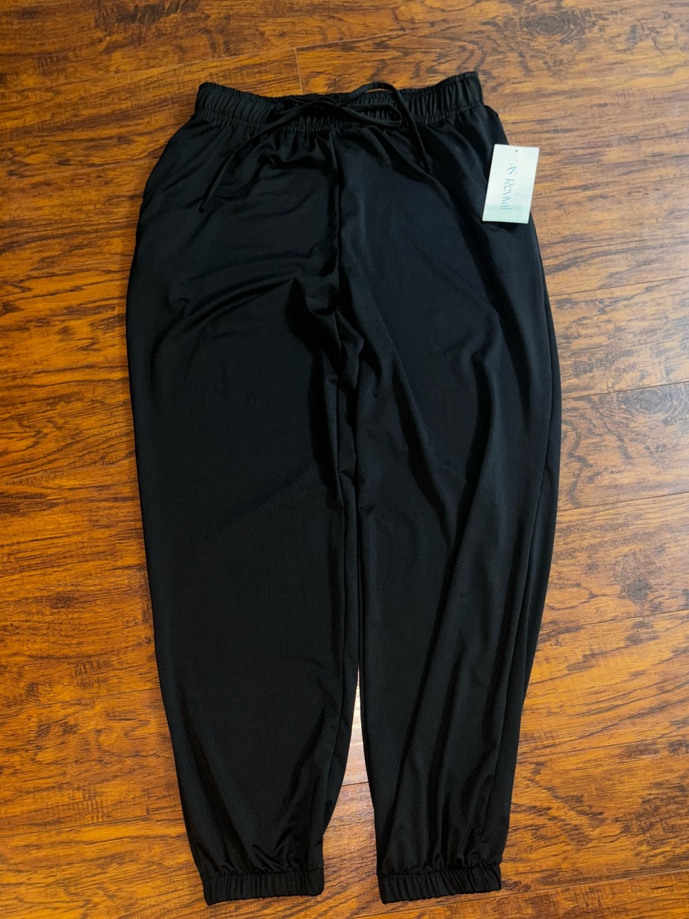 As Revival Altar’d State NWT Joggers Black Sleek Elastic Cuff Active Pants